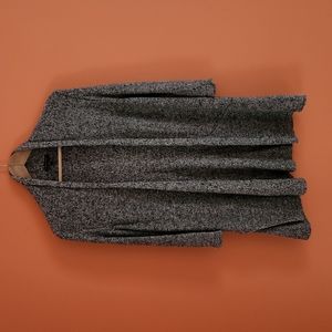 Eileen Fisher open front cotton/linen cardigan, size S.